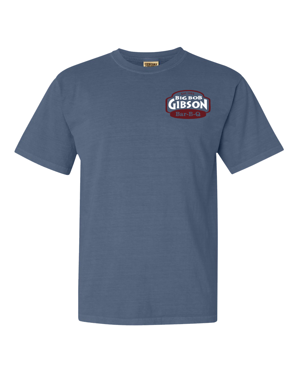 Collage Shirt - Blue Jean
