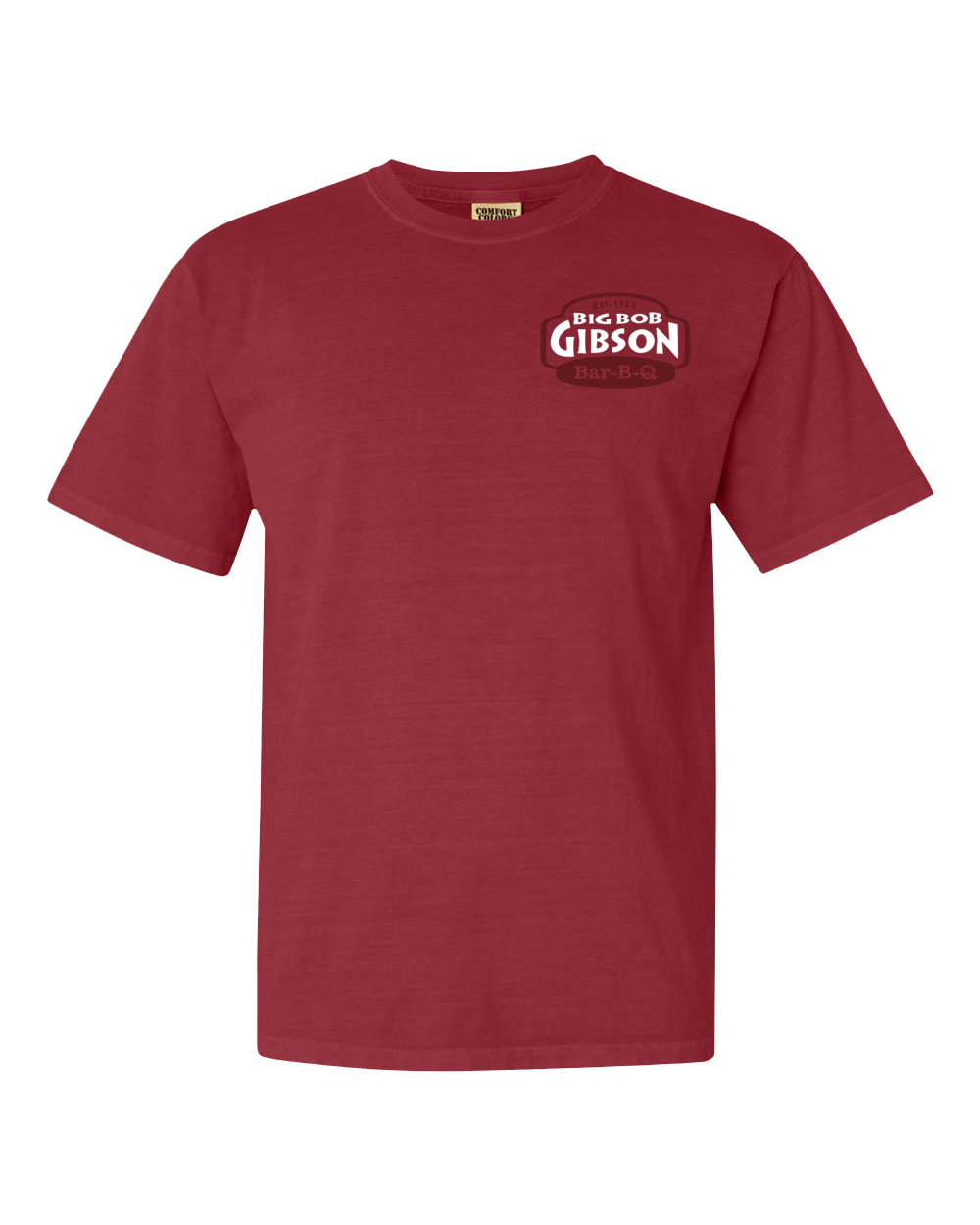 Collage Shirt - Crimson